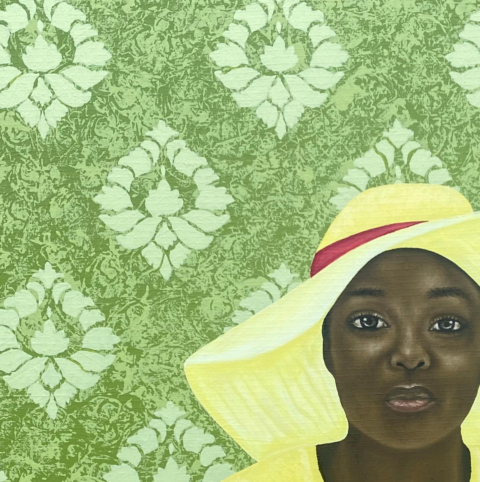 Damigella nera - Painting di Joshua Salami