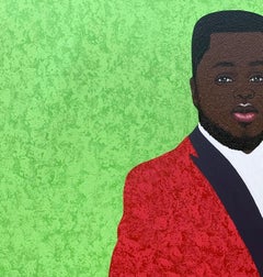 Bridegroom 2 Acrylic Painting on Canvas, Contemporary Unframed Art