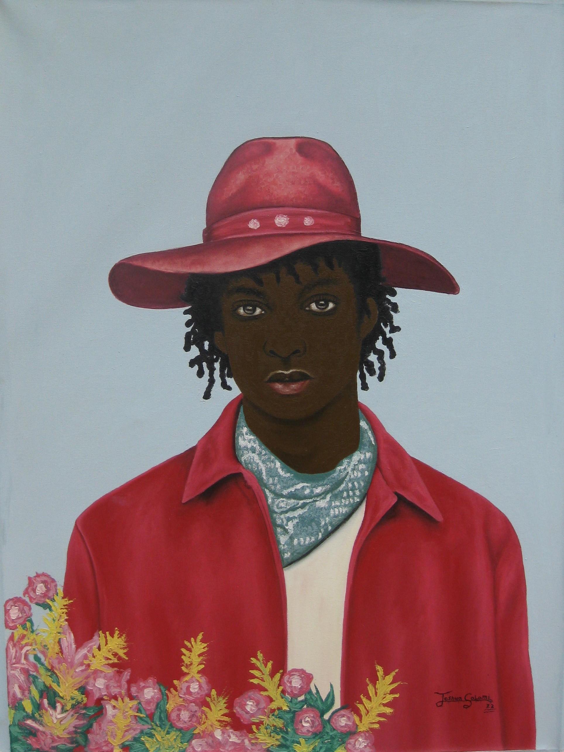 Joshua Salami Figurative Painting - Cowboy