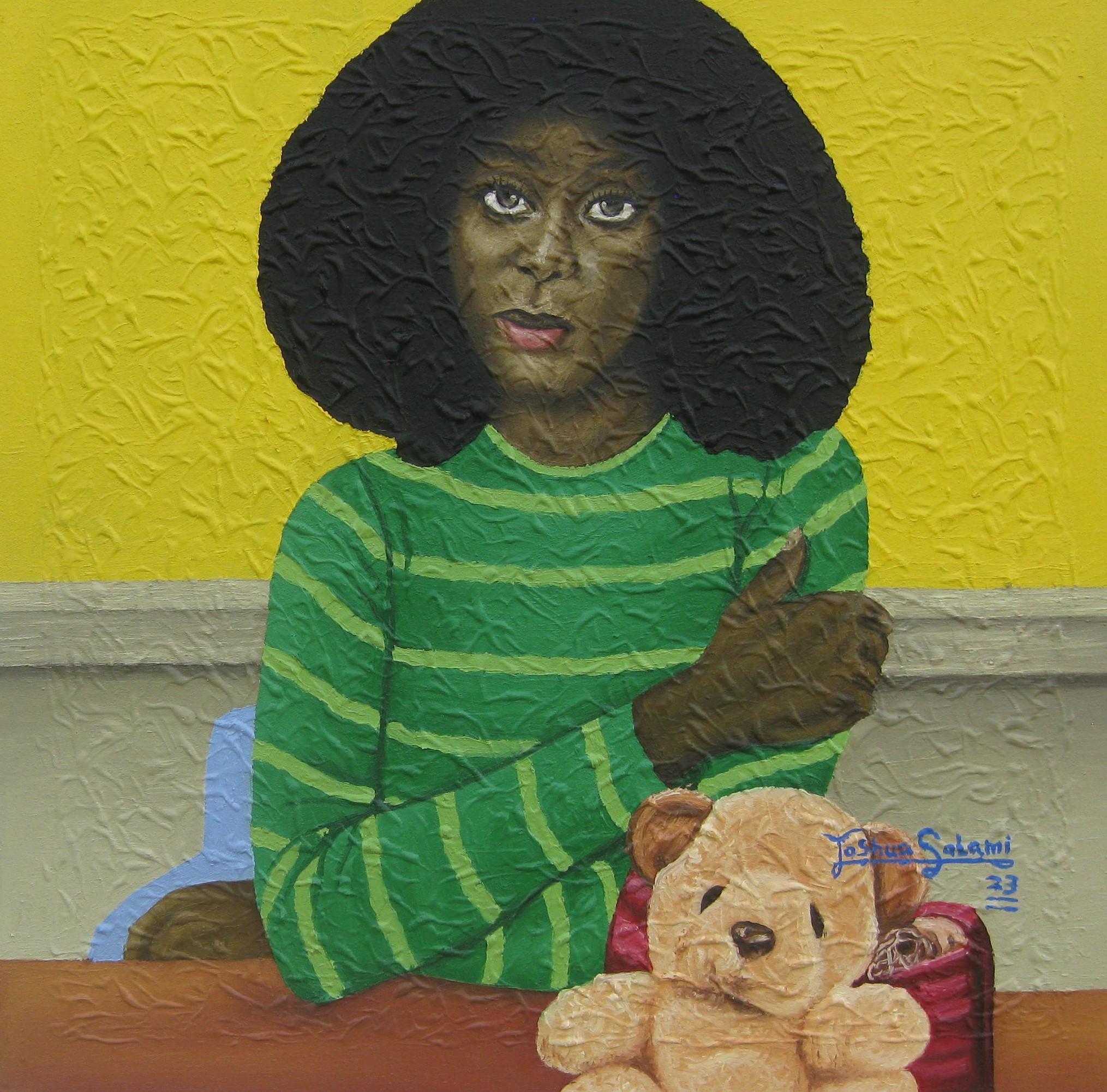 Joshua Salami Portrait Painting - Declined Expectation