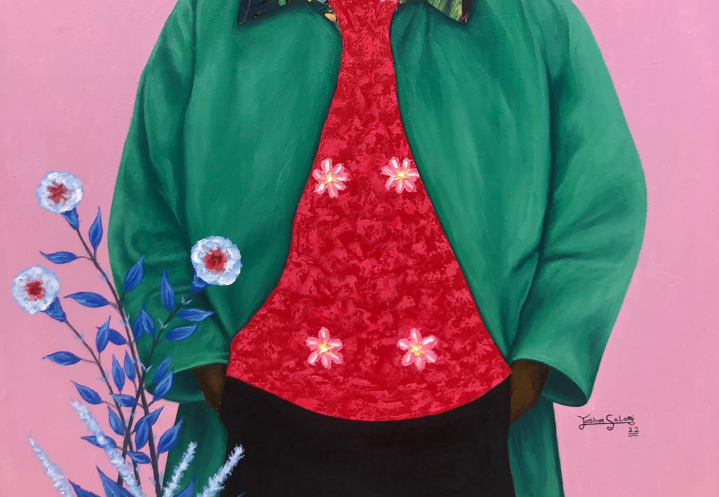 Emancipation - Expressionist Painting by Joshua Salami