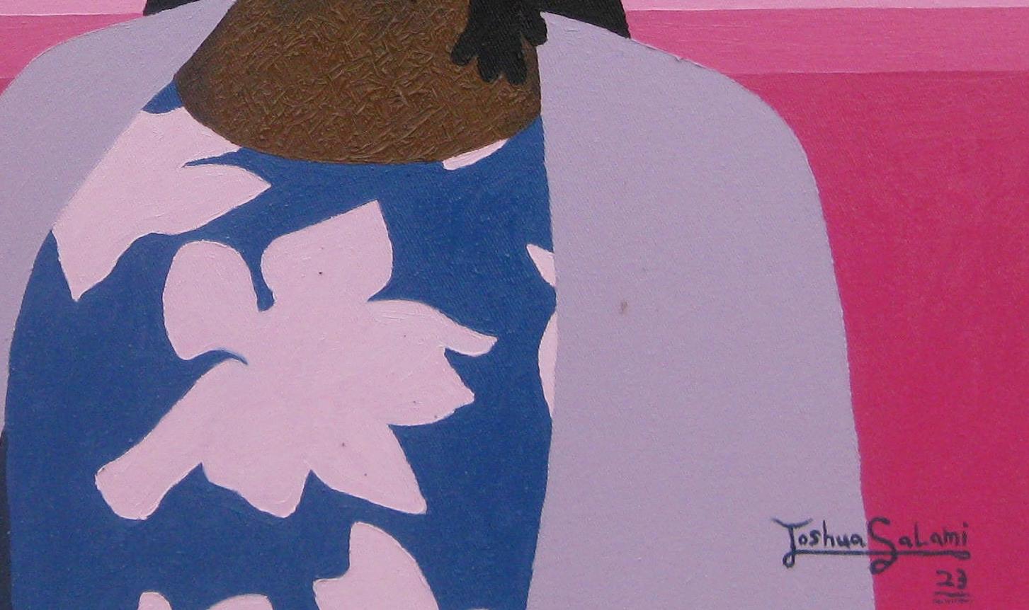 Description: This painting 
