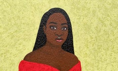 Mundane Beauty -21st Century Contemporary, Expressionism, Portrait, Modern Women