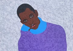 Stille der Aufmerksamkeit -21. Jahrhundert, Zeitgenössisch, Figuratives Porträt, Liebe, Männer