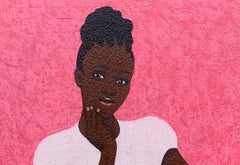 Still in Awe Over Me -21st Century Contemporary, Expressionism, Portrait, Modern