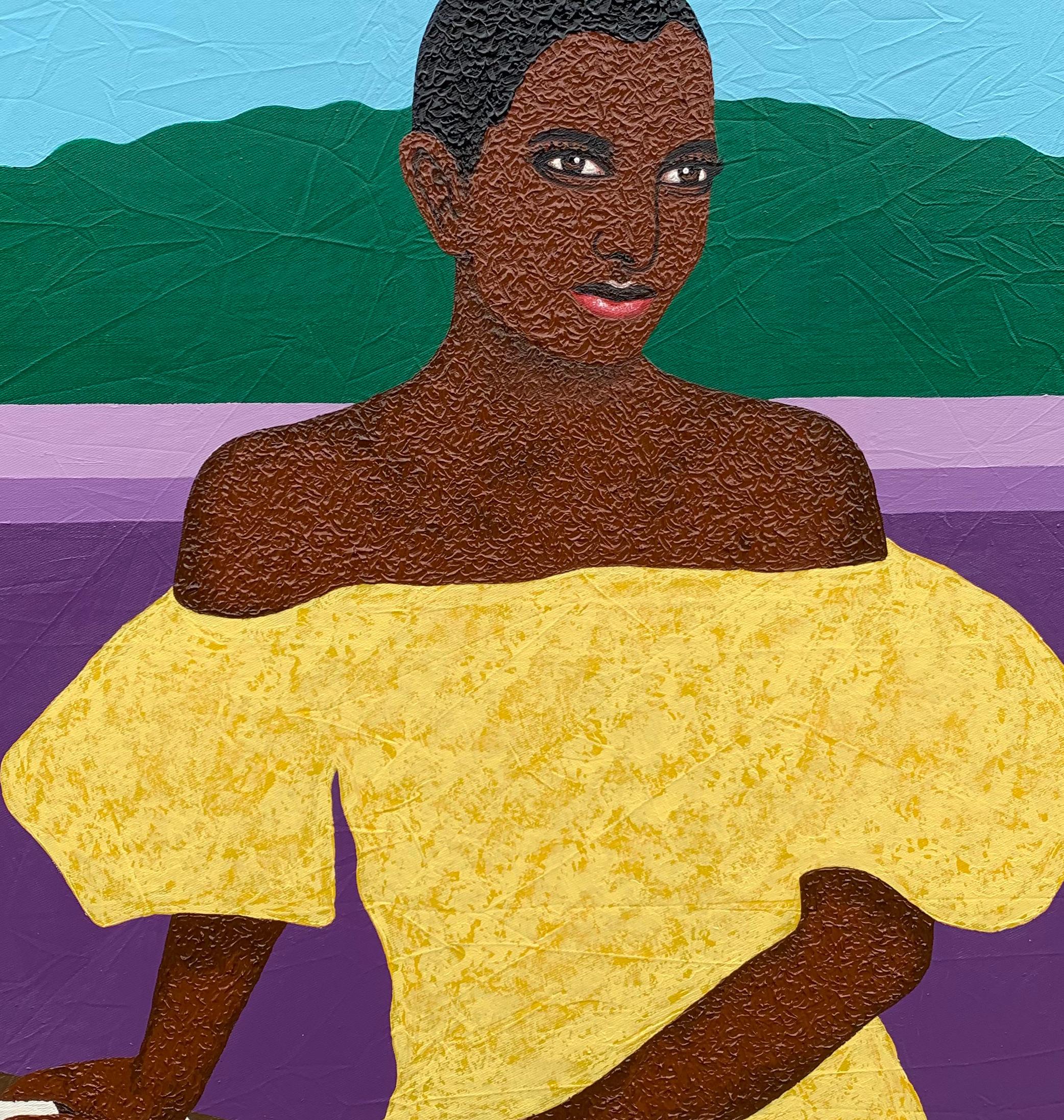 Procédure d'expédition
Expédié dans un tube bien protégé depuis le Nigeria.
Cette œuvre est unique, il ne s'agit pas d'une impression ou d'un autre type de copie.
Accompagné d'un certificat d'authenticité (délivré par la Gallery)

À propos de