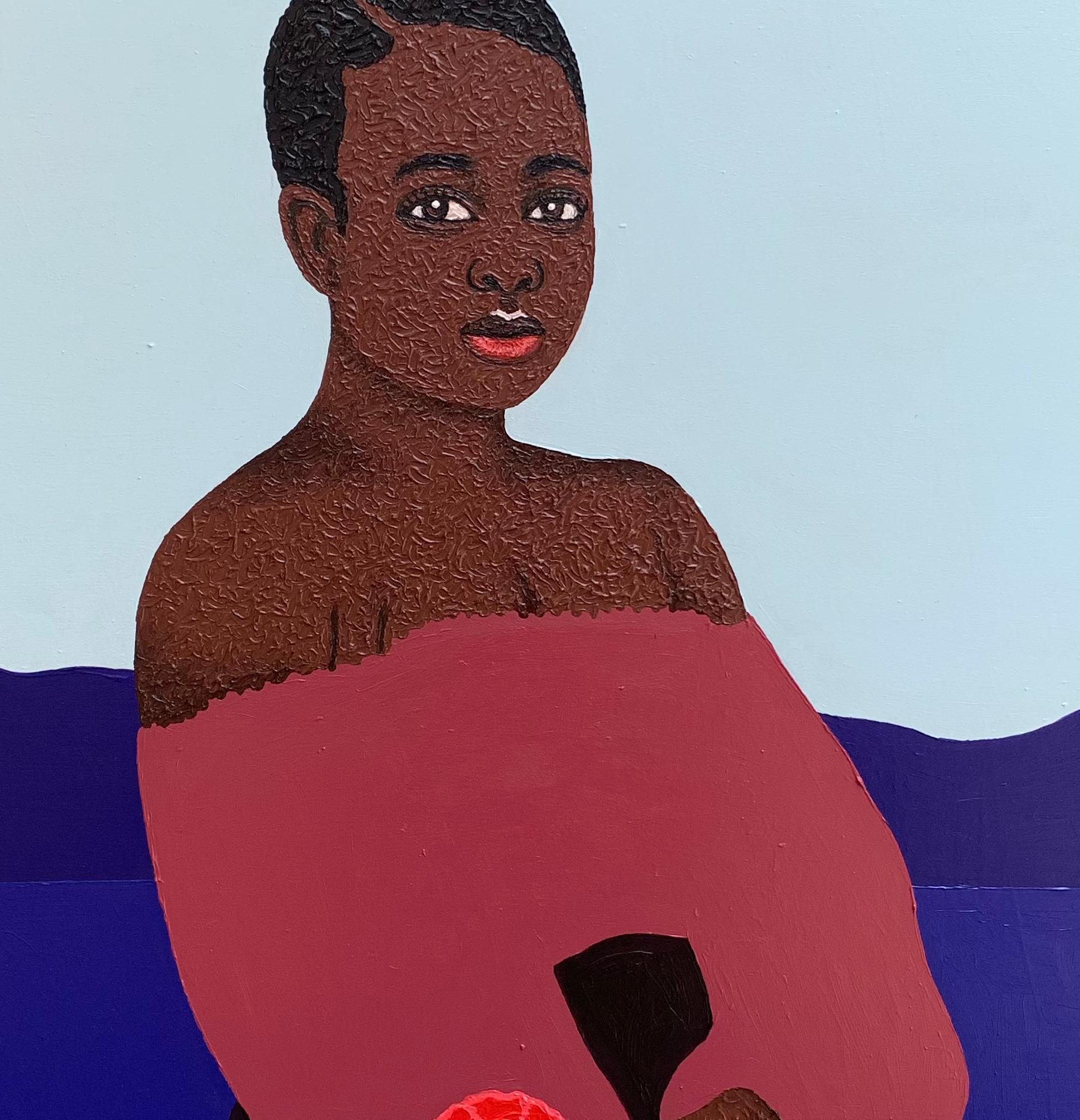 Versandverfahren
Versand in einem gut geschützten Rohr aus Nigeria
Dieses Werk ist ein Unikat, kein Druck oder eine andere Art von Kopie.
Begleitet von einem Echtheitszertifikat (ausgestellt von der Galerie)

Über den Künstler
Joshua Salami ist ein