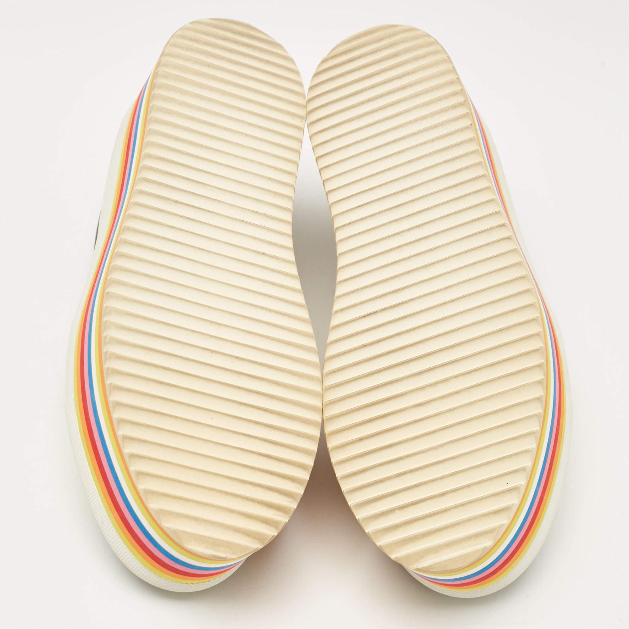 Joshua Sanders Schwarze Leder Slip On Turnschuhe Größe 36 im Angebot 1