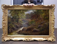 Betws-y-Coed:: Nordwales - Ölgemälde von Snowdonia aus dem 19. Jahrhundert