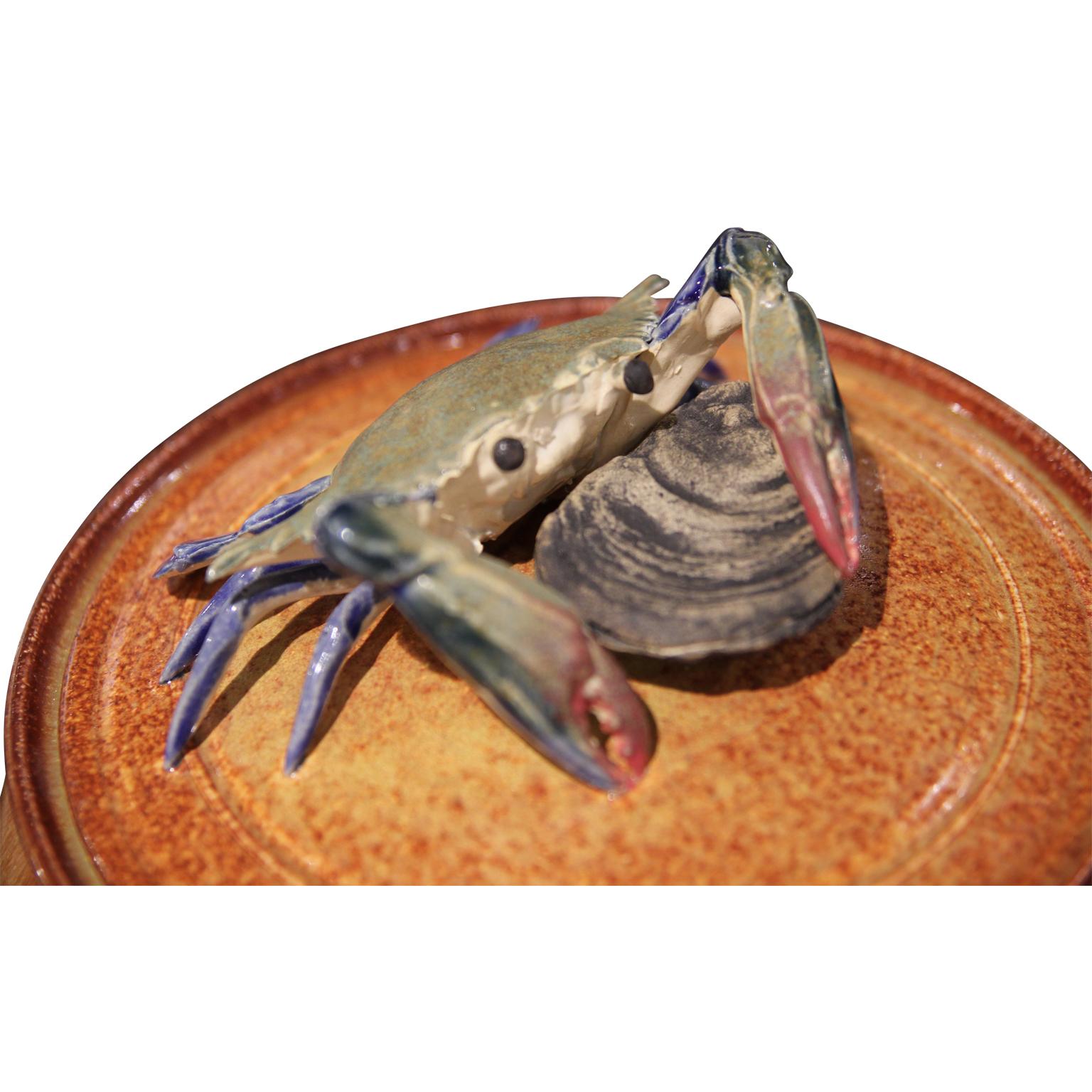 Josie Gautier (1899-1992), owner of Singing River Originals in Gautier, created ceramic pottery with local themes. Her crabs and other Gulf Coast inspired creations of flora and fauna were famous and her business became a tourist attraction.