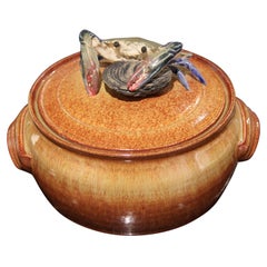 Josie Gautier Pot à crabe en céramique Singing River