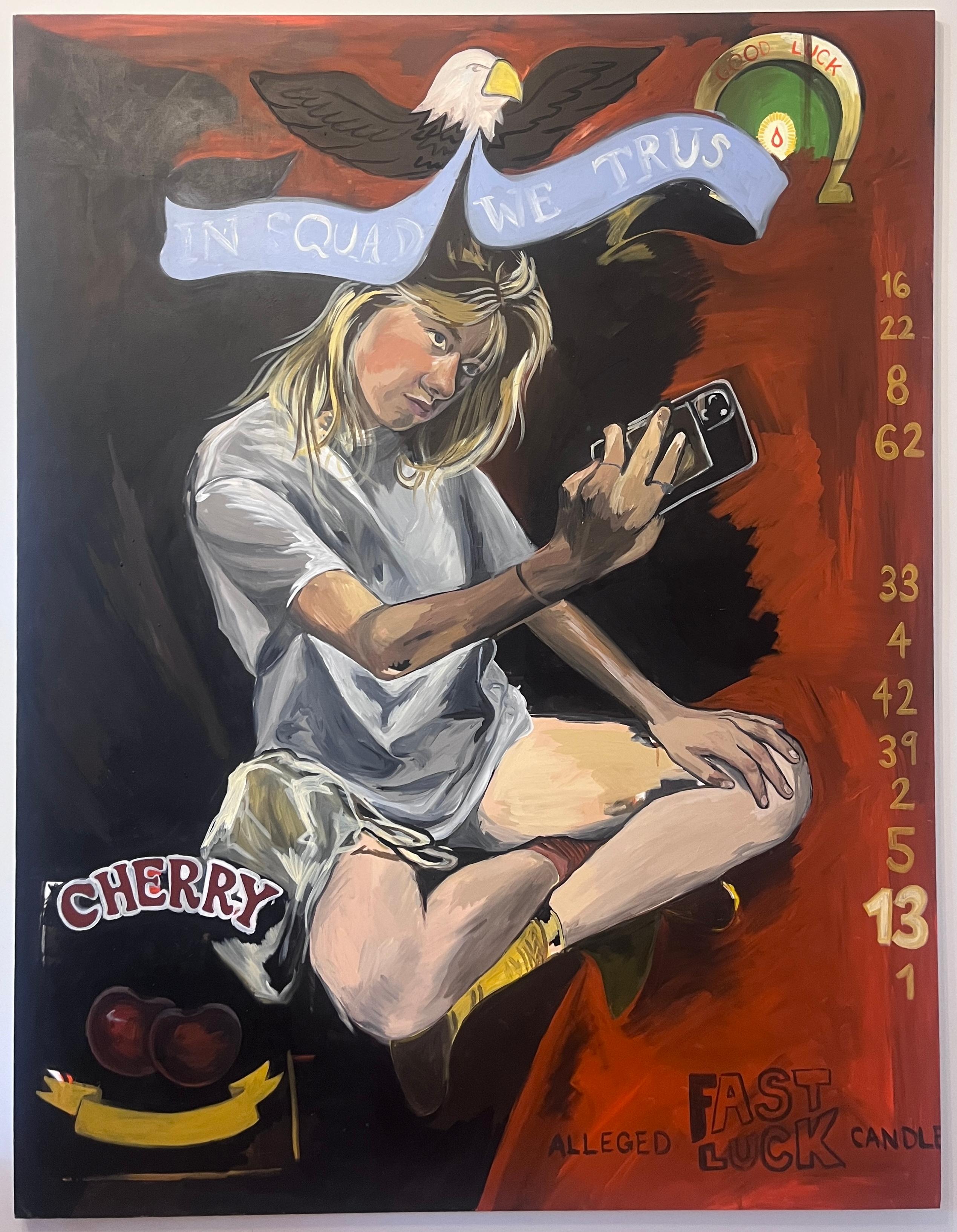 Josie Tolliver Shaw Interior Painting – ALLEGEDLY LUCKY CANDLE