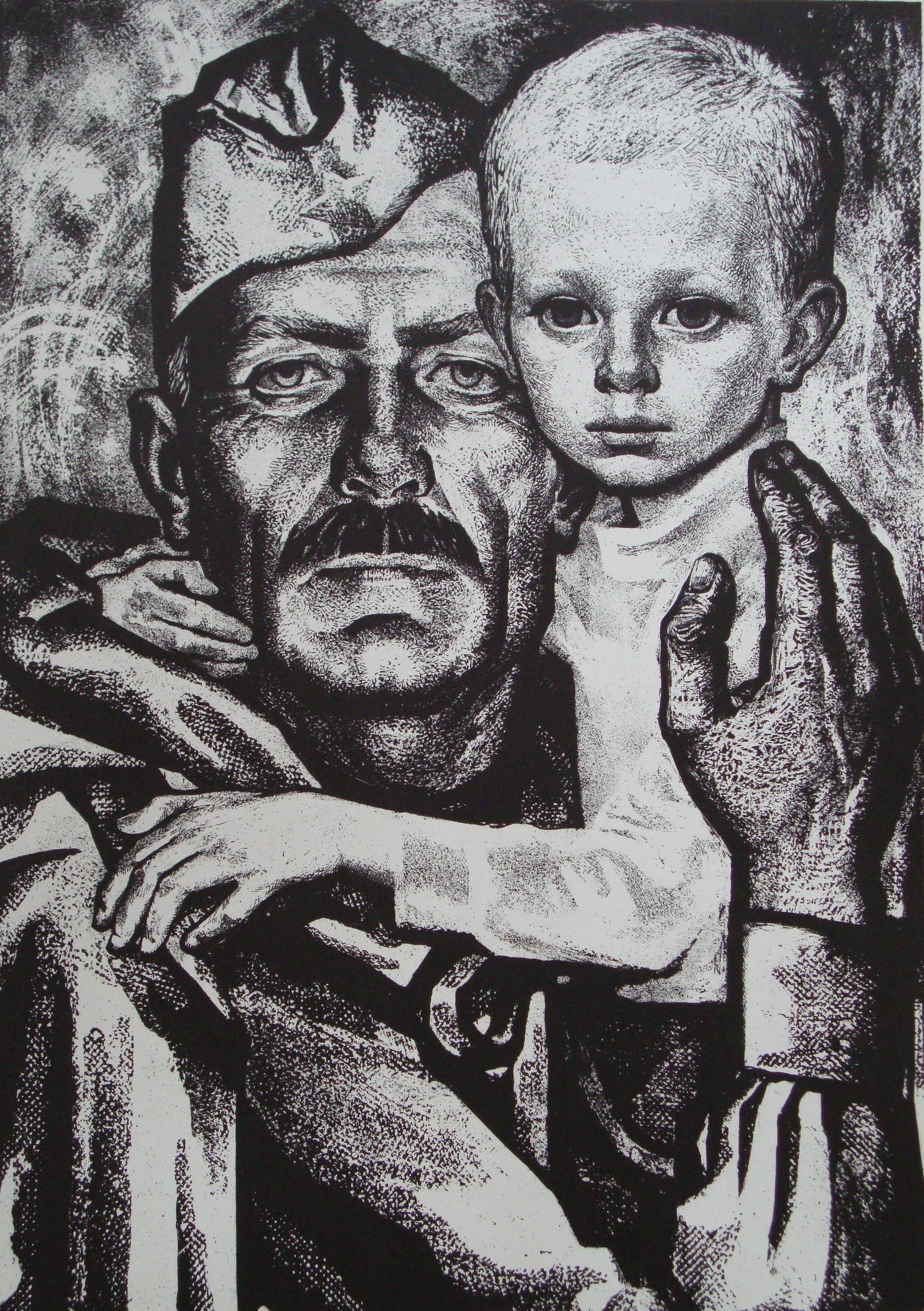 Fuoco d'artificio. 1970, carta, serigrafia, 85x61 cm