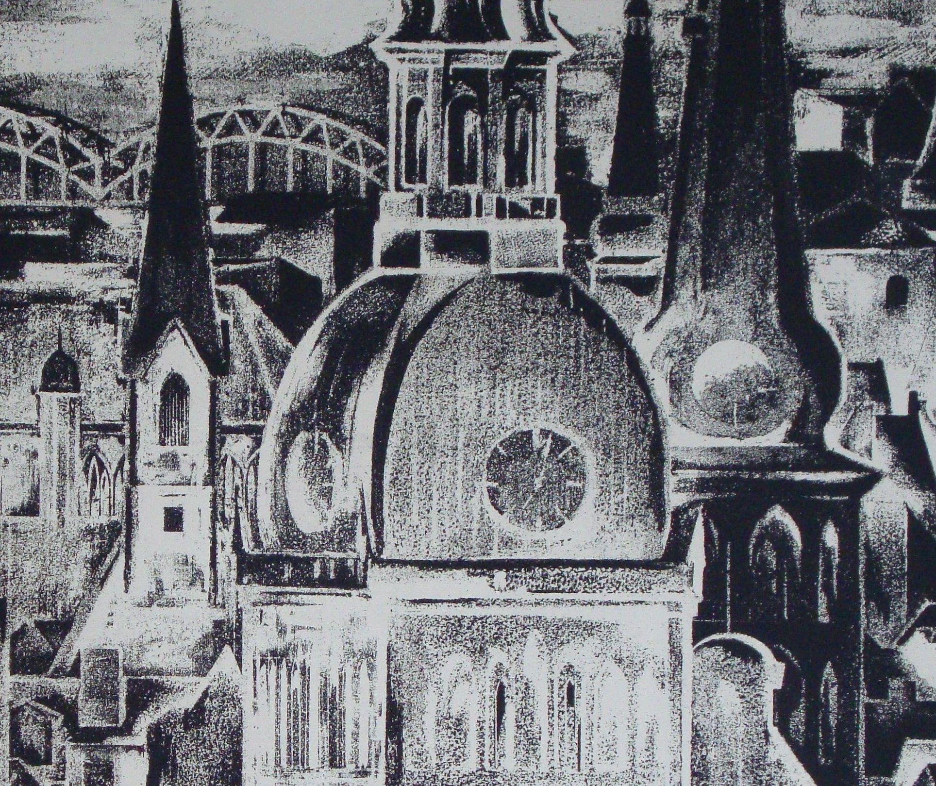 Riga. 1969, paper, silk screen printing, 62x74 cm

Josif Elgurt (1924-2007)

Born in 1924 in Kishinev in Romania. In 1947 resumed his art studies in Kishinev. Since 1952 he has lived in Riga and until 1958 he studied at the Latvian Academy of Art.