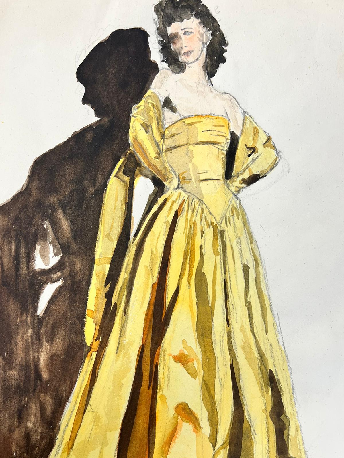 1950s dress silhouette