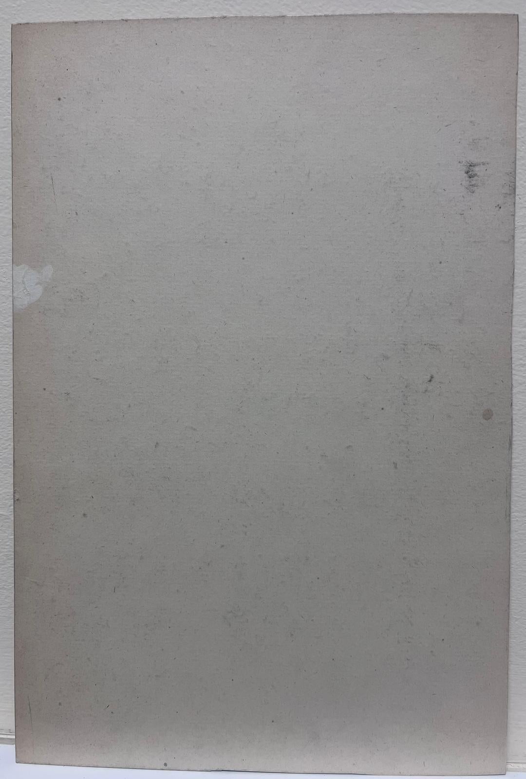 Donna francese del 1950 che si specchia Illustrazione a penna e inchiostro 1