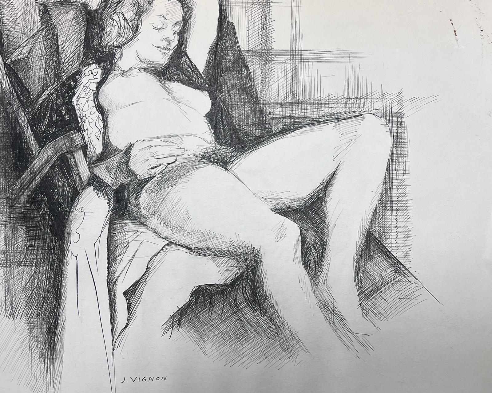 Liegender weiblicher Akt
Josine Vignon (Französisch 1922-2022)                                                                                                                                                                                           