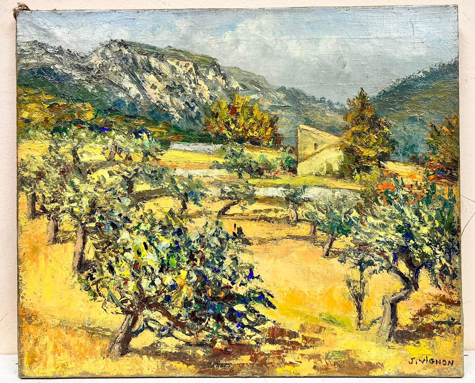 olive tree painting