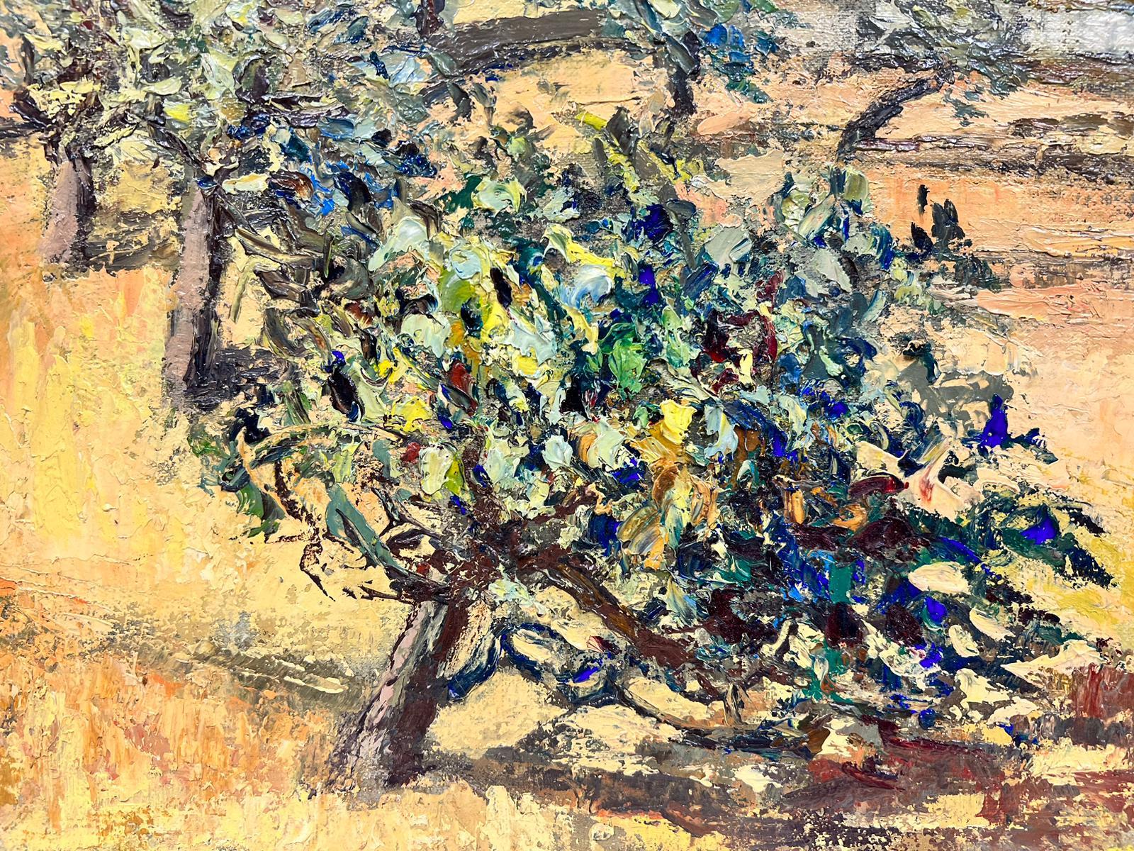 olive trees painting