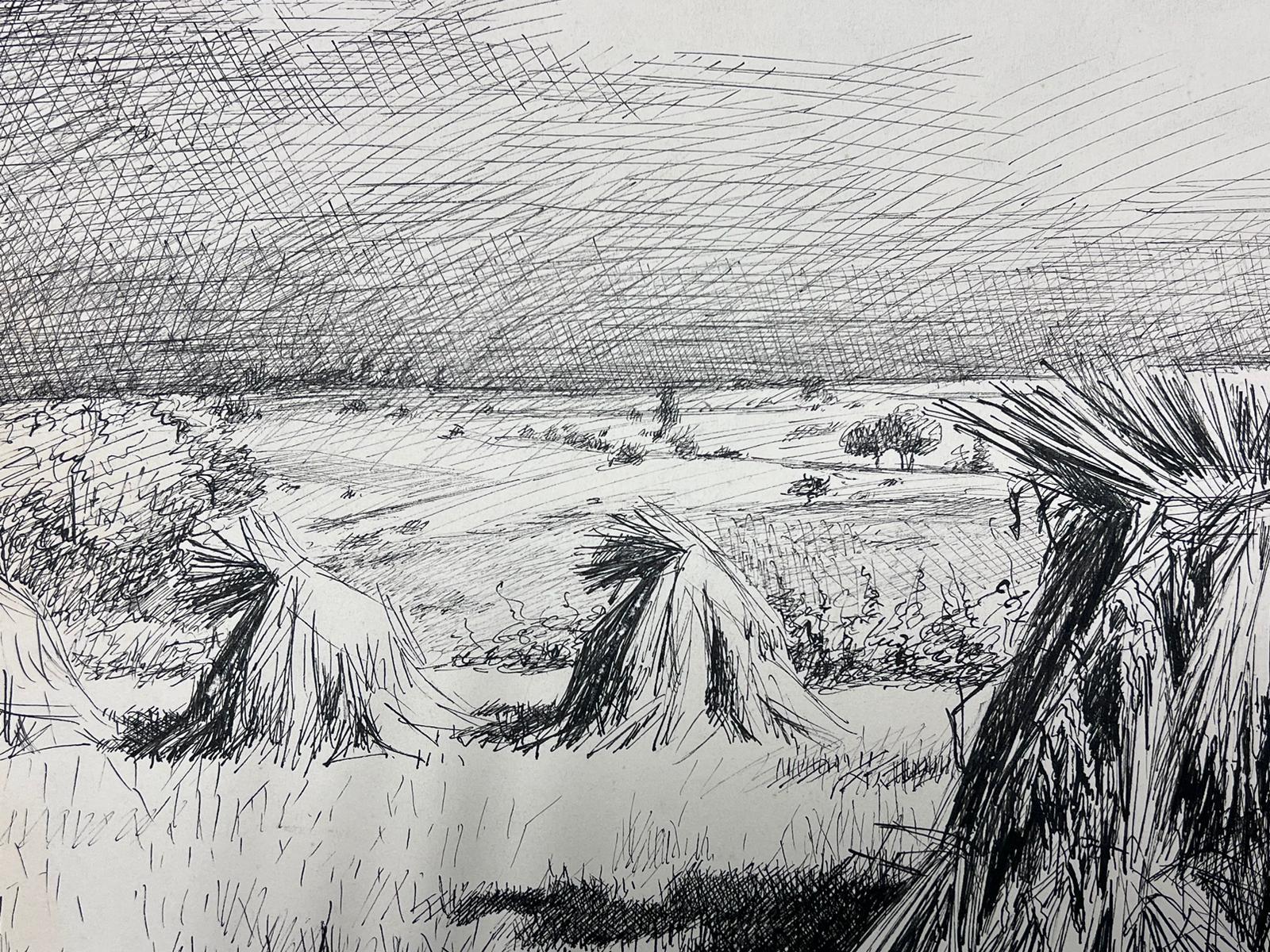 Harvested Sheaves
Josine Vignon (French 1922-2022)                                                                                                                                                                                                       