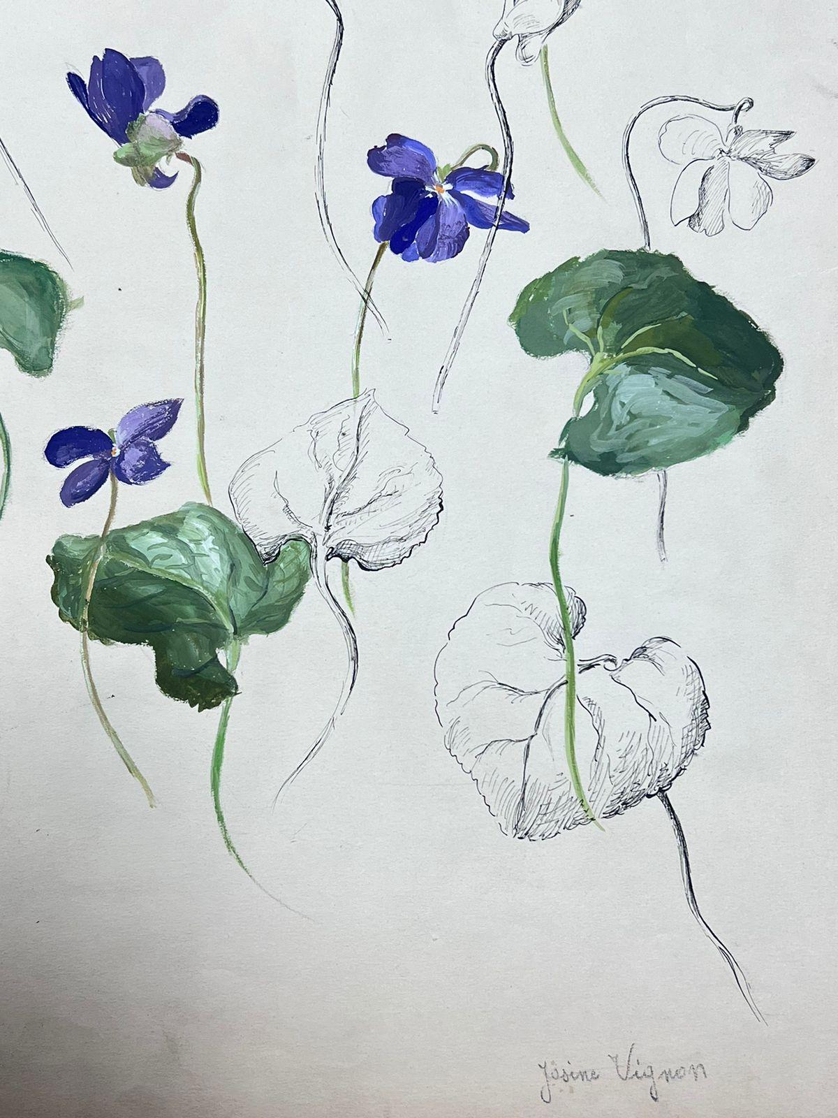 Botanical  Sketch
Josine Vignon (French 1922-2022)                                                                                                                                                                                                       