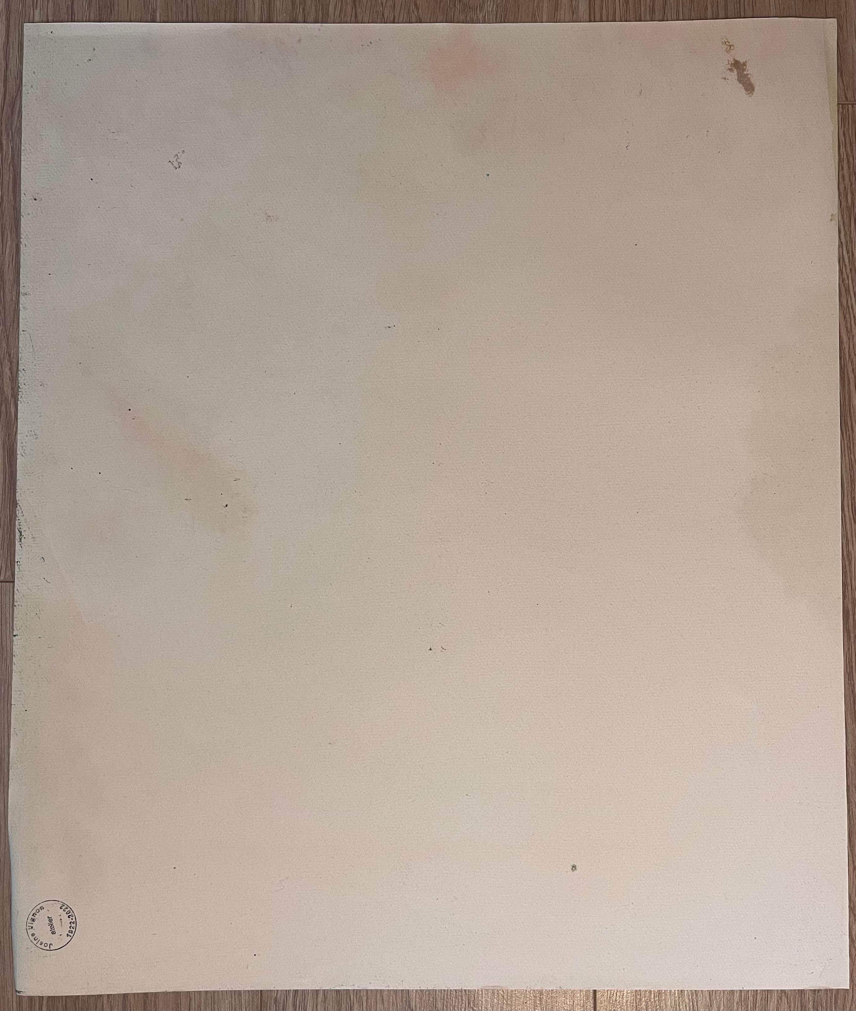 Disegno a pastello della metà del secolo scorso di una veduta costiera di CAP Ferret in vendita 3