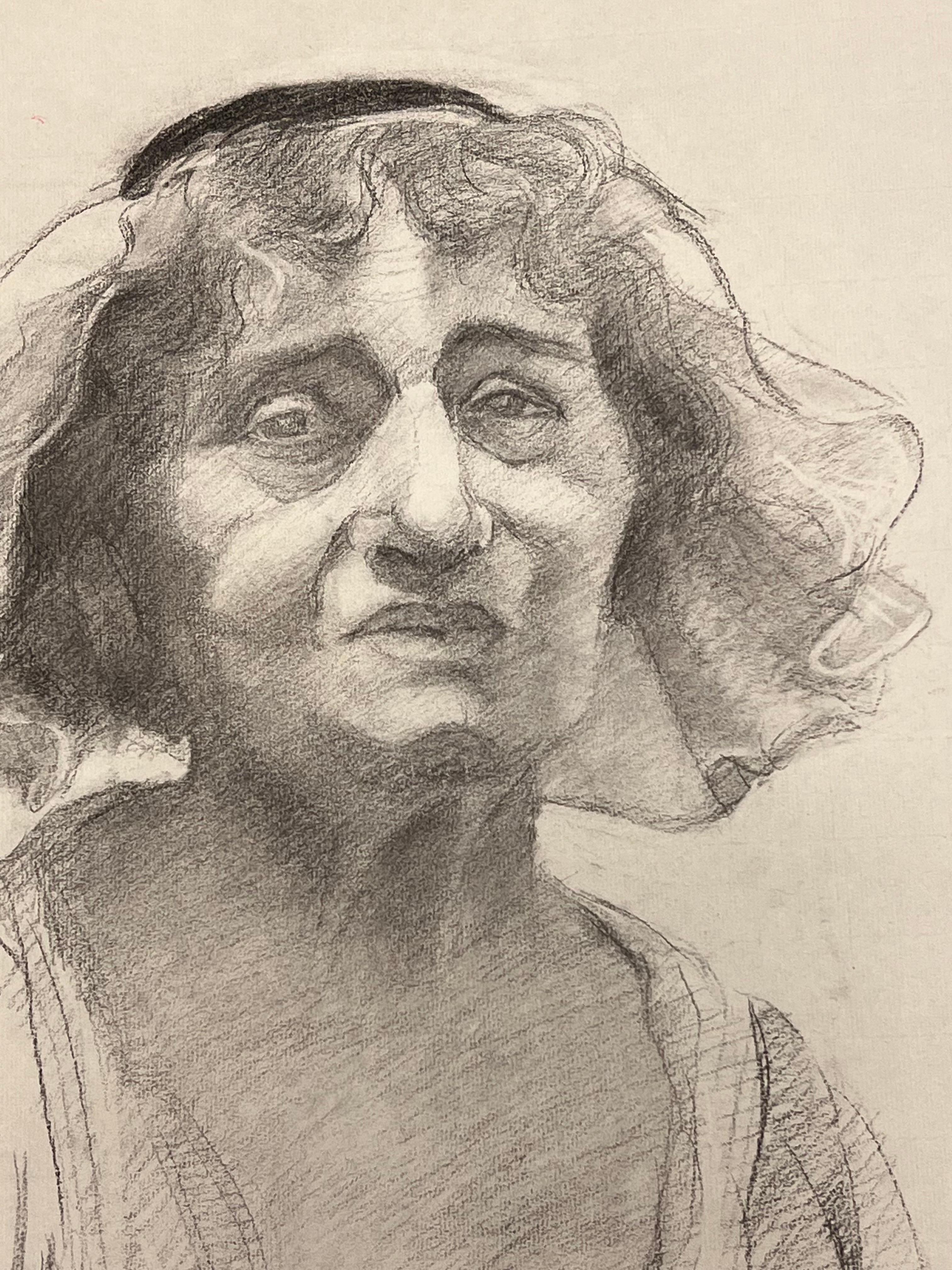 Titolo: Ritratto francese di metà secolo

Artista: Josine Vignon (francese, 1922-2022)

Mezzo: Matita/carboncino su carta d'artista

Dimensioni: 24,5 (altezza) x 18 (larghezza)

Timbrato: Verso

Condizioni: Buono

Provenienza: Tutti i quadri che