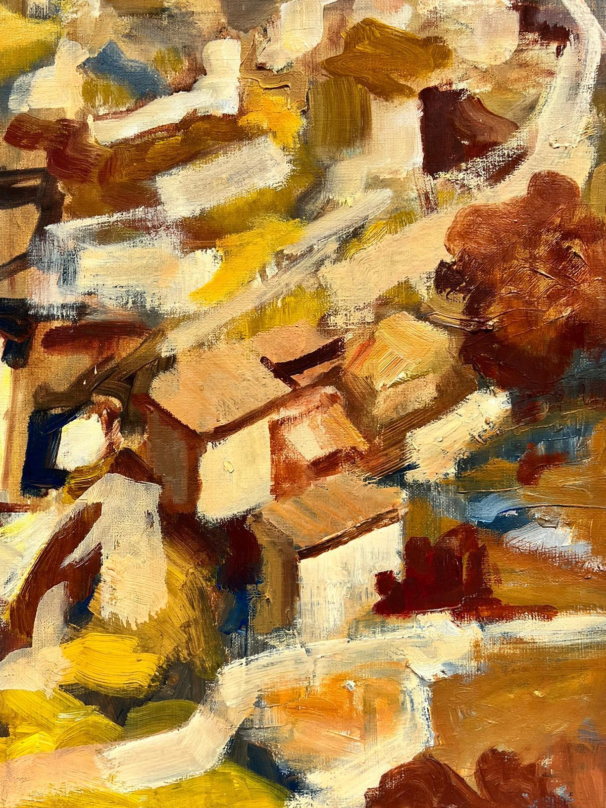 Provence
by Josine Vignon (French 1922-2022) 
oil painting on canvas, unframed
canvas: 32 x 21 inches
very good condition 
provenance: from the artists estate, France

Josine Vignon (1922-2022) was a French artist living on the Rue Beautreillis in