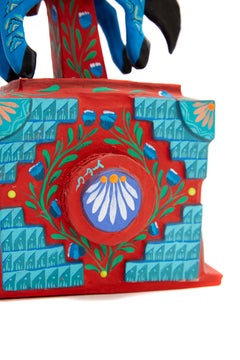 Charro / Mexican Mechanical Folk Art Carton Sculpture