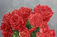 Mason-Jar - 21st Century, Contemporary, Still Life, Abstract, Plants, Flower