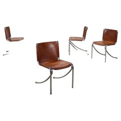 Jot-Stühle von Giotto Stoppino für Acerbis, 1970er Jahre