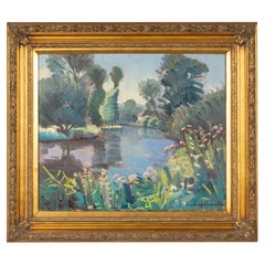 Jouault André-gustave Oil Painting Landscape 