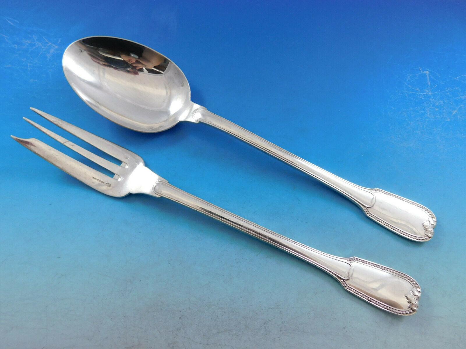 Joubert by Christofle Juego de cubiertos de plata de ley 66 piezas Cena en caja en Excelente estado para la venta en Big Bend, WI