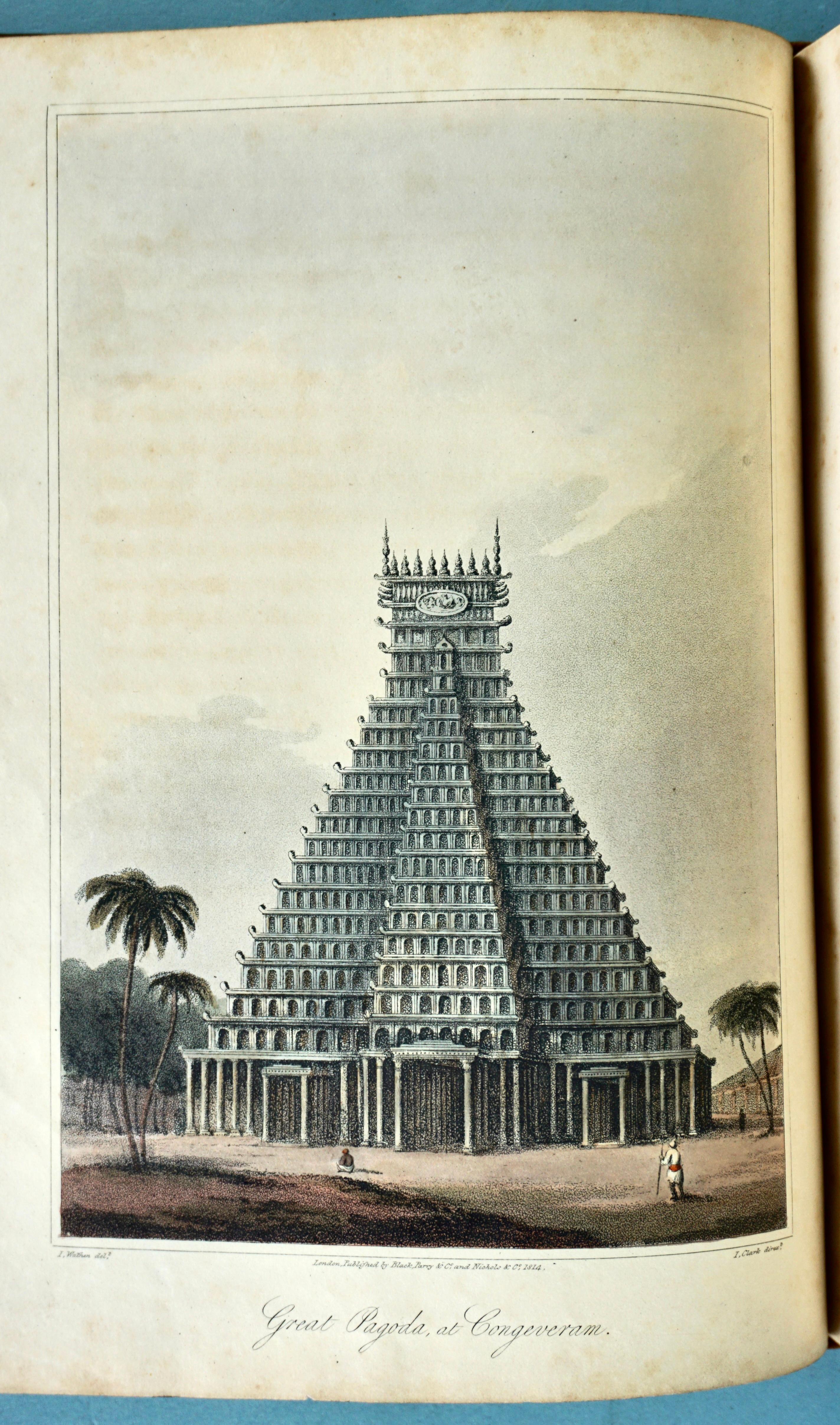 Journal of a Voyage to Madras and India in 1812-1813 with 24 Hand Colored Prints In Good Condition In San Francisco, CA