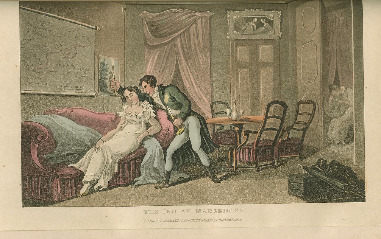 English Journal of Sentimental Travels in the Southern Provinces of France – Rowlandson For Sale
