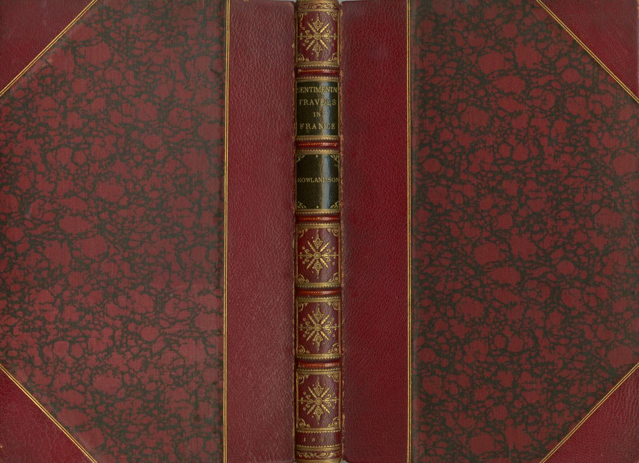 Gilt Journal of Sentimental Travels in the Southern Provinces of France – Rowlandson For Sale