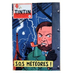 Journal Tintin N°488, 27 Fév 1958 — Jacobs S.O.S. Météores Cover - 2C123