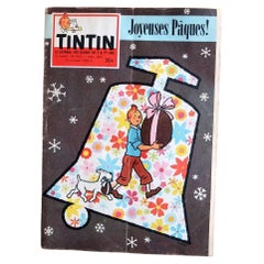 Journal Tintin N°493, 3 Avril 1958 — Easter Issue — Roba Cover — Jacobs - 2C126