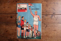 Journal Tintin N°497, 1 Mai 1958, Olympic Torch Cover & Cycling, Original- 2C108