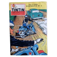 Journal Tintin N°499, 15 Mai 1958, Graton Cover & Caravelle — Original - 2C102
