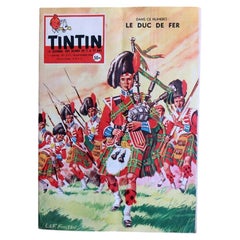 Journal Tintin N°517, 18 Sept 1958, Funcken Cover & Wellington —Original - 2C106