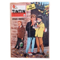 Journal Tintin N°520 "Joyeuse Rentrée" 1958 — Franquin & E.P. Jacobs - 2C83