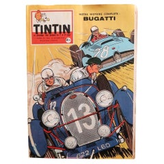 Journal Tintin N°522 "Bugatti" Cover 1958 — Franquin & Jean Graton - 2C85