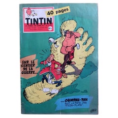 Journal Tintin N°531 — Uderzo/Oumpah-Pah Cover — Hergé — January 1959 - 2C87
