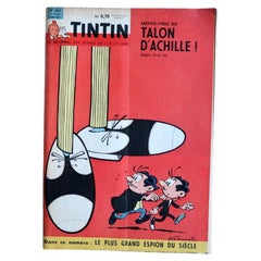 Journal Tintin N°654, 4 Mai 1961 — Franquin Cover — Jacobs Le Piège - 2C129