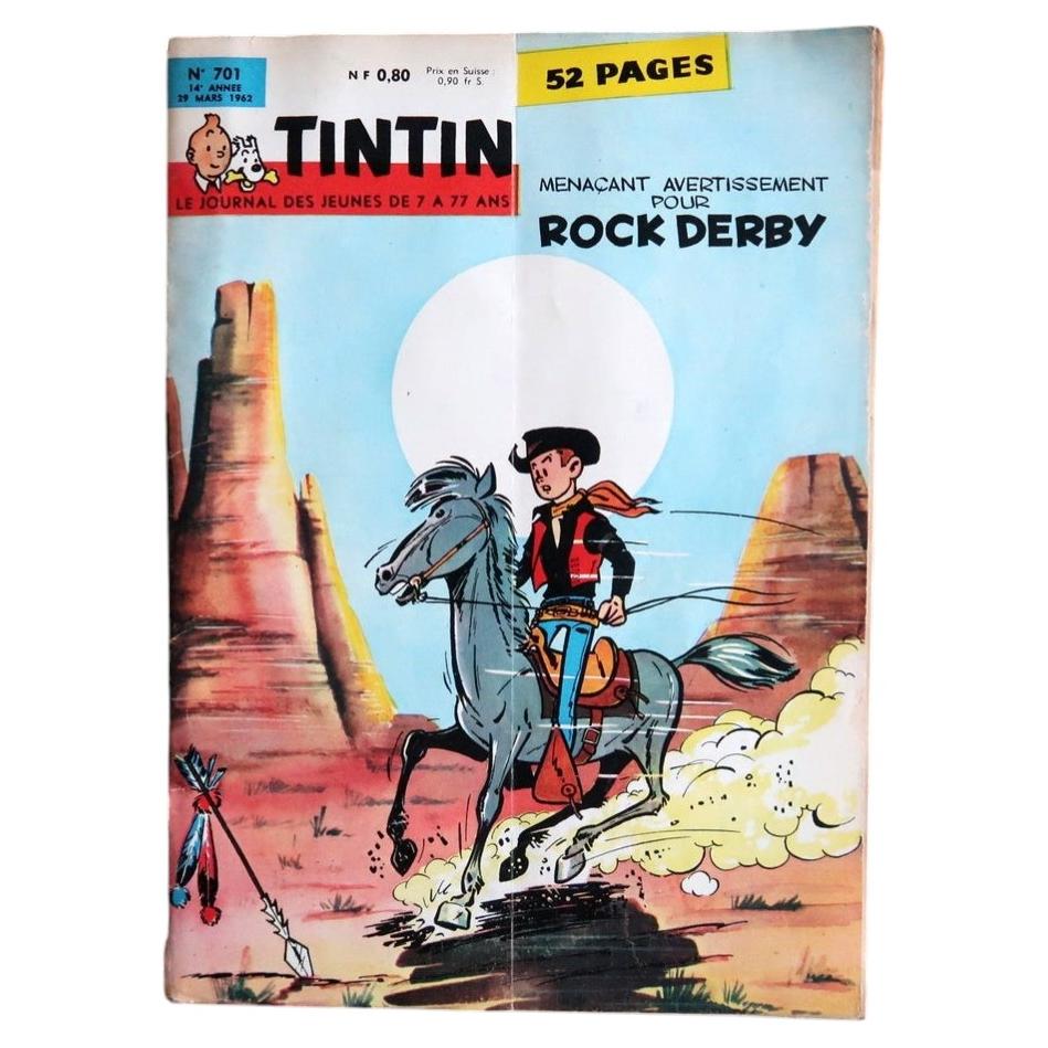 Journal Tintin N°701, 29 Mars 1962 — Hergé Bijoux Castafiore — Cuvelier - 2C127