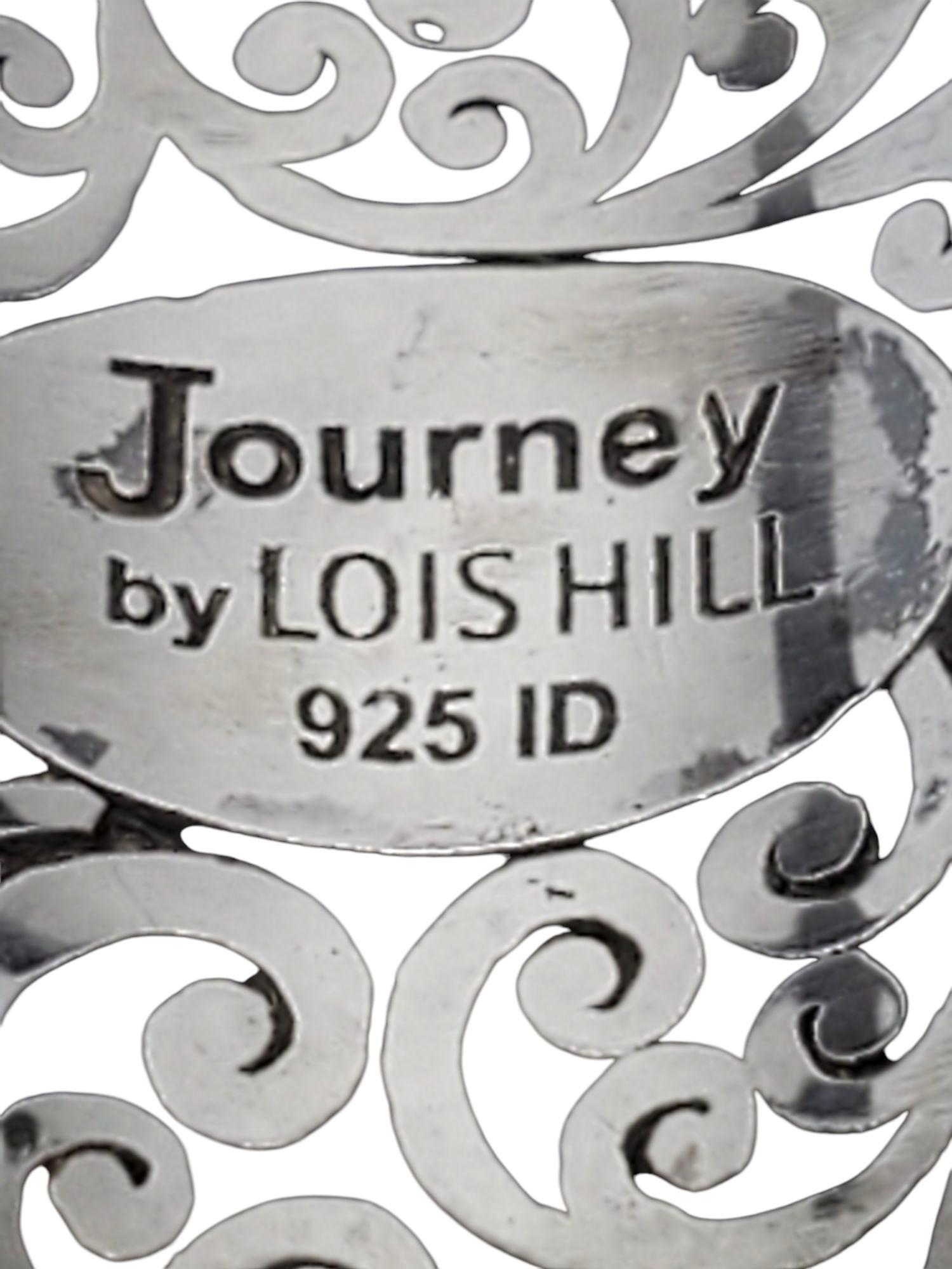 Women's Journey by Lois Hill Sterling Silver Marquise Shaped Ring Size 11 #21099 For Sale