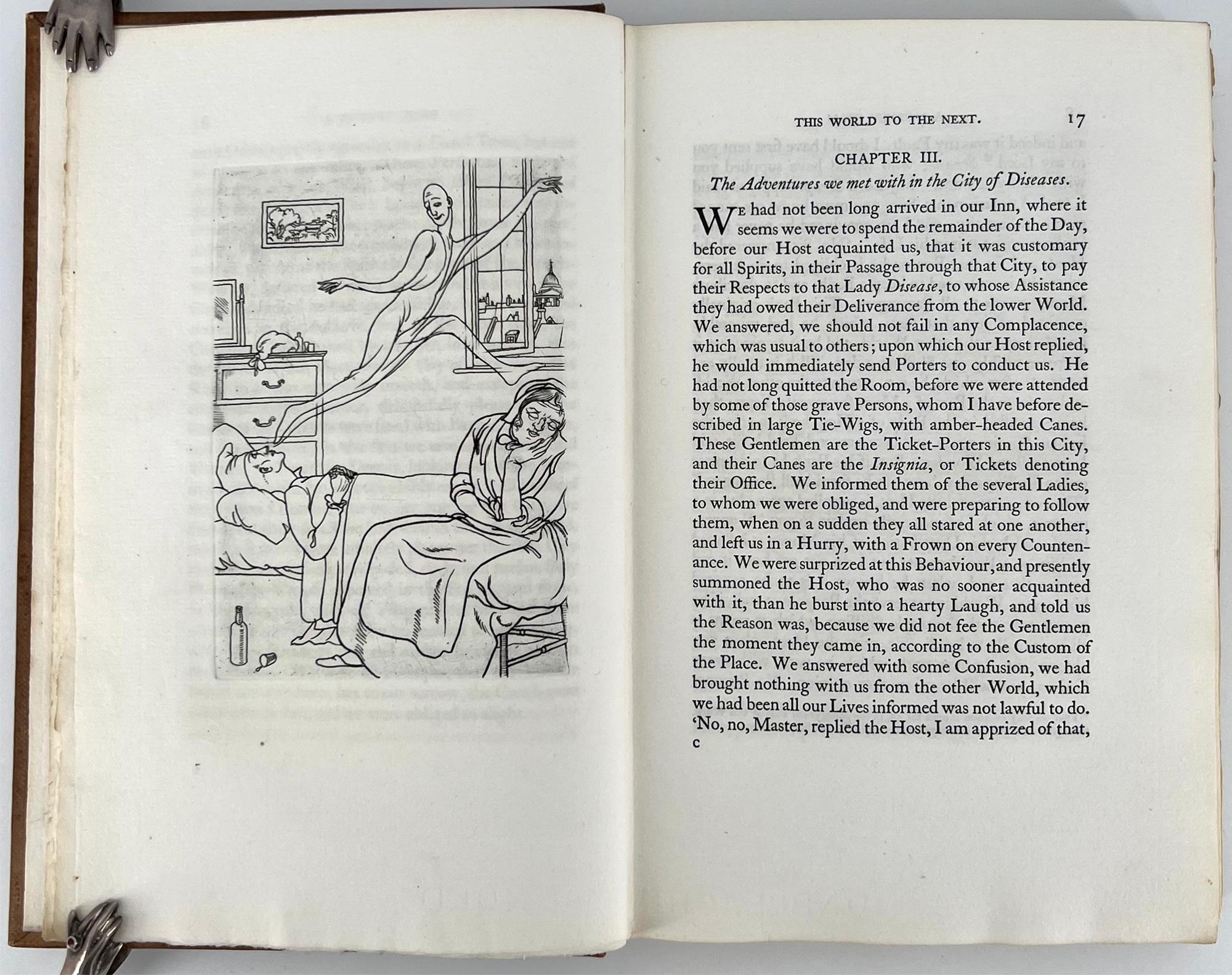20ième siècle Voyage de ce monde à l'autre par H. Fielding - Golden Cockerel Press en vente