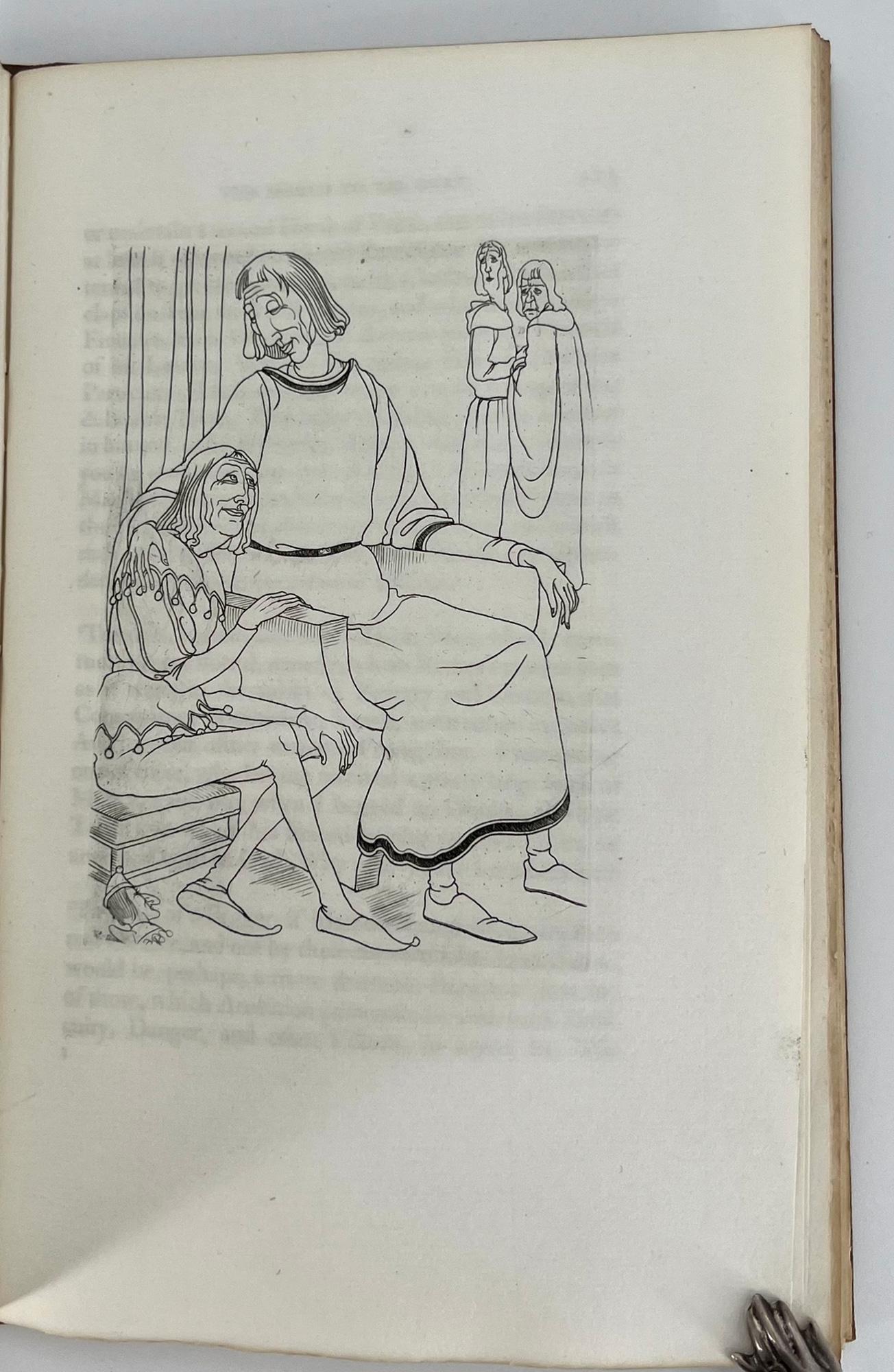 Voyage de ce monde à l'autre par H. Fielding - Golden Cockerel Press en vente 1