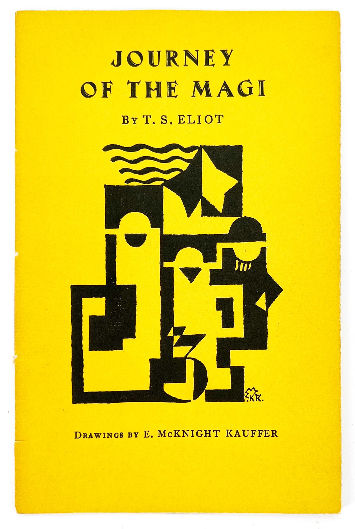 Américain Journey of the Magi de T. S. Eliot, avec dessins d'E. McKnight Kauffer en vente